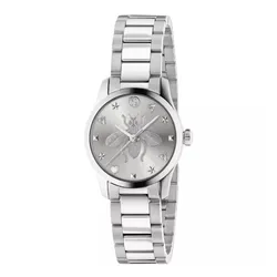 Đồng Hồ Nữ Gucci G-Timeless Silver-Tone Dial Watch YA1265045 Màu Bạc