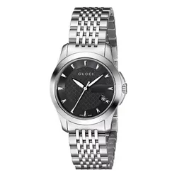 Đồng Hồ Nữ Gucci G Timeless Ladies Watch YA126502 Màu Bạc Đen