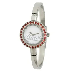 Đồng Hồ Nữ Gucci Quartz Watch YA105534 Màu Trắng