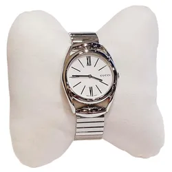 Đồng Hồ Nữ Gucci Quartz YA129505 U-Play 29mm Màu Bạc Trắng