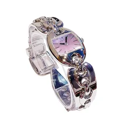 Đồng Hồ Nữ Gucci Marina Chain Watch YA121302 Màu Bạc/Tím