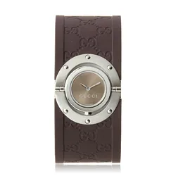 Đồng Hồ Nữ Gucci Twirl Collection Watch YA112421 Màu Nâu