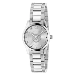 Đồng Hồ Nữ Gucci Women's G-Timeless Watch YA126595 Màu Bạc