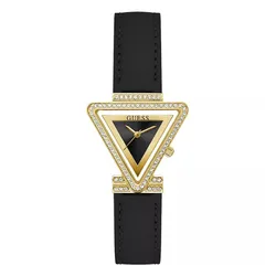 Đồng Hồ Nữ Guess Black Gold Tone Analog Watch GW0504L5 Màu Đen/Vàng