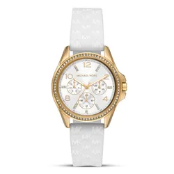 Đồng Hồ Nữ Michael Kors Mini Pilot Pavé Watch MK7372 Màu Trắng
