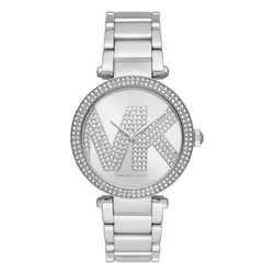 Đồng Hồ Nữ Michael Kors MK Parker Pavé Watch MK6658 Màu Bạc