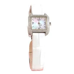 Đồng Hồ Nữ Tissot T-Wave Mother Of Pearl Diamond Watch T02.1.475.82 Màu Trắng