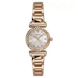 Đồng Hồ Nữ Versace Mini Vanity Swiss Watch VEAA00618 Màu Vàng - Trắng