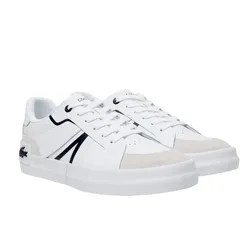Giày Sneaker Nam Lacoste Men's Sports Shoes L004 Leather RZ0019M54G-042 Màu Trắng Size 39.5