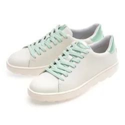 Giày Thể Thao Nữ Geox Spherica ECUB-1 Women's Sneakers White/Light Green Màu Trắng - Xanh Size 36