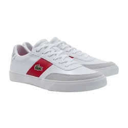 Giày Thể Thao Nam Lacoste Court-Master Pro Leather Trainers 44SMA0037 286 Màu Trắng Size 40