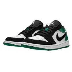 Giày Thể Thao Nike Air Jordan 1 Low GS 553560-113 Màu Xanh Phối Đen Size 35.5