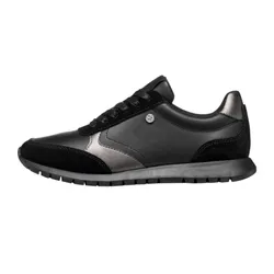 Giày Thể Thao Nữ Geox Sukie 2.0 Woman Low Top Sneakers Black Màu Đen Size 37