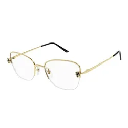Gọng Kính Nữ Cartier CT0447O 001 Màu Vàng Gold