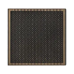 Khăn Nữ Louis Vuitton LV So Shine Monogram Scarf M71548 Màu Nâu Đen