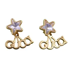 Khuyên Tai Nữ Gucci Star Ring Màu Vàng