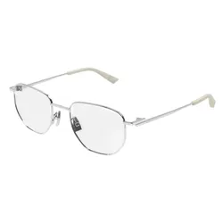 Kính Mắt Cận Bottega Veneta BV1301O 002 Eyeglasses Màu Bạc