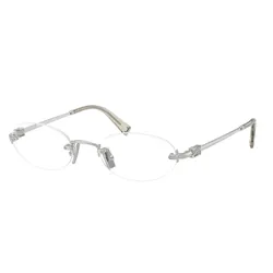 Kính Mắt Cận Miu Miu  0MU 53WV 1BC1O1 Màu Bạc Size 51