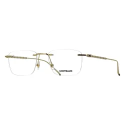 Kính Mắt Cận Nữ Montblanc MB0215O 001 Gold Màu Vàng