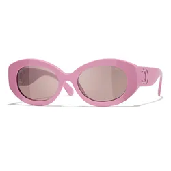 Kính Mát Nữ Chanel 0CH5528 177653 Sunglasses Màu Hồng Bavy