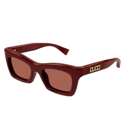 Kính Mát Gucci Geometric Sunglasses GG1773S 003 Màu Đỏ