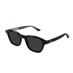 Kính Mát Nam Montblanc Sunglasses MB0384S 001 Màu Xám/Đen