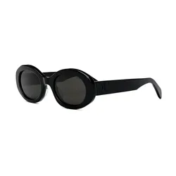 Kính Mát Nữ Celine Triomphe Sunglasses CL40194U 5205A Màu Đen Xám