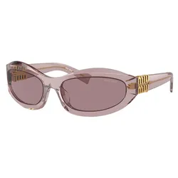 Kính Mát Nữ Miu Miu 0MU 14ZS 12W20I Sunglasses Màu Tím Nâu
