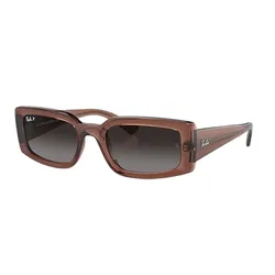 Kính Mát Rayban Kiliane Sunglasses Polarized RB4395F 6678T3 Màu Nâu/Xám