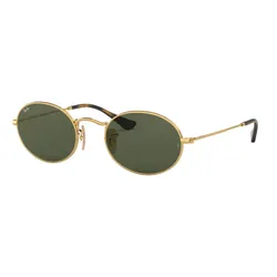 Kính Mát RayBan Oval Flat Lenses Sunglasses RB3547N 001 51mm Màu Xanh Green