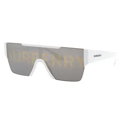 Kính Mát Unisex Burberry White Yellow BE4295 Sunglasses Màu Xám Trắng