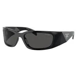 Kính Mát Unisex Prada 0PR A19S 1AB5S0 Black Dark Grey Màu Đen Xám
