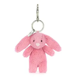 Móc Khóa Jellycat Bag Charms Bashful Bunny Pink BB4PBC Màu Hồng