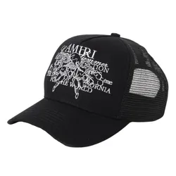 Mũ Nam Amiri Cherub Trucker Hat Black AMHATR1005 BLAC Màu Đen