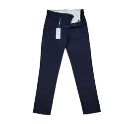 Quần Dài Lacoste Slim Fit Organic Stretch Cotton Màu Xanh Đen Size 29