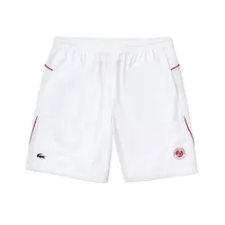 Quần Short Nam Lacoste Rolan Garos x Jocovitch GH4766 Màu Trắng Size 4