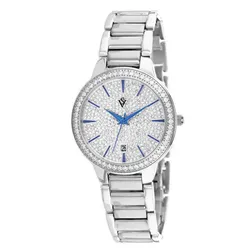 Set Đồng Hồ + Vòng Đeo Tay Nữ Christian Van Sant Alessia Silver Dial Watch – CV0291A Màu Bạc
