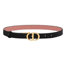 Thắt Lưng Nữ Dior 30 Montaigne Reversible Đen B0179UWGA-M118 Màu Đen - Hồng Size 75