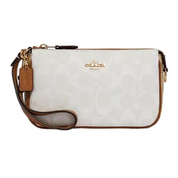 Túi Đeo Vai Nữ Coach Nolita 19 In Signature Canvas Shoulder Bag Phối Màu