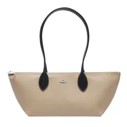 Túi Đeo Vai Nữ Lacoste Shopping Shoulder Bag Màu Be