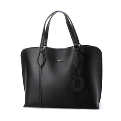 Túi Tote Nữ Furla Vittoria M Nero Black Màu Đen