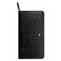 Ví Cầm Tay Nam Montblanc Meisterstuck Selection Black Long Wallet 12CC MB126646 Màu Đen