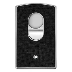 Ví Nam Montblanc Hard Shell Business Card Holder Montblanc Sartorial 116390 Màu Đen - Bạc