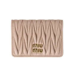 Ví Nữ Miu Miu Matelassé Nappa Leather Card Holder 5MC103 2FPP F0236 Màu Hồng