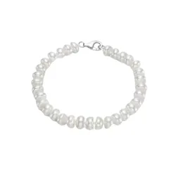 Vòng Đeo Tay Nữ Kya Jewel Eternal Glow Pearl JSB10 Màu Trắng