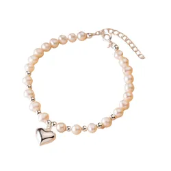 Vòng Đeo Tay Nữ Kya Jewel Pure Heart JB17 Màu Trắng
