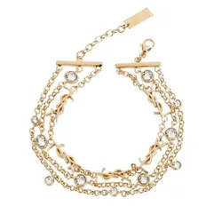 Vòng Đeo Tay Nữ Yves Saint Laurent YSL Cassandra Bracelet Màu Vàng Gold
