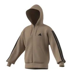 Áo Hoodie Adidas Essentials 3 sọc French Terry JX0722 Màu Be Size XS