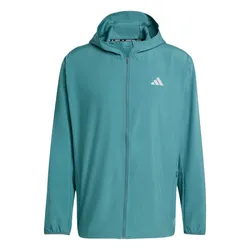 Áo Khoác Nam Adidas Run It Jacket JM5742 Preloved Teal Màu Xanh Size XL