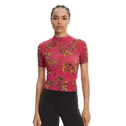 Áo Len Nữ Versace Jeans Couture Sweater Pink Slim Fit 78HAFM07 CMN45 494 Màu Hồng Size XS